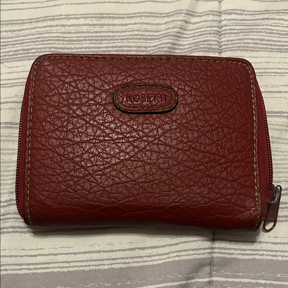 Cute Rosetti Red Textured Wallet